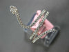 ESTATE .38CT DIAMOND 14KT WHITE GOLD 3D HAPPY SNAKE FUN RING