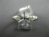 ESTATE .45CT DIAMOND 14KT WHITE GOLD 3D ROUND SEMI MOUNT ENGAGEMENT RING #8988