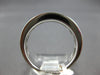 LARGE .80CT DIAMOND 18KT WHITE GOLD 3D PRINCESS 3 ROW WEDDING ANNIVERSARY RING