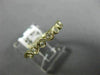 ESTATE .11CT DIAMOND 14K YELLOW GOLD ETOILE BEZEL SEMI ETERNITY ANNIVERSARY RING