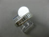 ESTATE .50CT BAGUETTE DIAMOND 14KT WHITE GOLD 3D 5mm WEDDING ANNIVERSARY RING