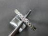 .88CT DIAMOND 18KT WHITE GOLD 2.5mm FILIGREE MILGRAIN ETERNITY ANNIVERSARY RING