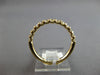 ESTATE .62CT DIAMOND 14K YELLOW GOLD ROUND SHARED PRONG WEDDING ANNIVERSARY RING