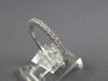 .33CT DIAMOND 18KT WHITE GOLD CLASSIC ROUND SEMI ETERNITY 1.5MM ANNIVERSARY RING