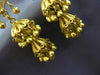 ANTIQUE LARGE 18KT YELLOW GOLD MIDDLE EASTERN FILIGREE CHANDELIER EARRINGS #3057