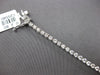 ESTATE 2.80CT DIAMOND 14KT WHITE GOLD 3D 2.5MM CLASSIC TENNIS BRACELET