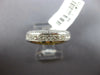 ESTATE WIDE 2.0CT DIAMOND 14KT WHITE GOLD ROUND & PRINCESS CUT ANNIVERSARY RING