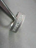 WIDE 7mm HAND CRAFTED .90CT F VVS DIAMOND 14KT WHITE GOLD MENS WEDDING BAND !!!!