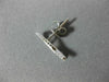 ESTATE .31CT ROUND DIAMOND 18KT WHITE GOLD CLASSIC CRISS CROSS HANGING EARRINGS