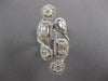 EXTRA LARGE 3.50CT DIAMOND 18KT WHITE GOLD ROUND PRINCESS INVISIBLE RING #27220