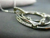 ESTATE LARGE 2.20CT DIAMOND 14KT WHITE GOLD ETOILE CIRCLE OF LIFE PENDANT #843