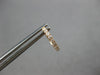 ESTATE SMALL .14CT DIAMOND 18KT ROSE GOLD 3D CLASSIC ROUND HUGGIE FUN EARRINGS