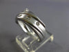 WIDE .11CT DIAMOND 14KT WHITE GOLD MATTE & SHINY MULTI ROW CRISS CROSS FUN RING