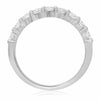 ESTATE .75CT DIAMOND 14KT WHITE GOLD ROUND SHARE PRONG WEDDING ANNIVERSARY RING