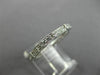 ANTIQUE .48CT DIAMOND 18K WHITE GOLD 3D FILIGREE WEDDING ANNIVERSARY RING #18635