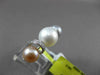 ANTIQUE .18CT DIAMOND 18KT WHITE GOLD AAA TRI COLOR NATURAL SOUTH SEA PEARL RING