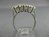 ESTATE WIDE 1.80CT DIAMOND 14KT WHITE GOLD WEDDING ANNIVERSARY RING E/F VS 25472