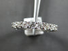 2.62CT DIAMOND 14K WHITE GOLD ROUND SHARED PRONG ETERNITY FUN ANNIVERSARY RING