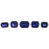 LARGE 63.20CT DIAMOND & AAA SAPPHIRE 18K WHITE GOLD ROUND & EMERALD CUT BRACELET