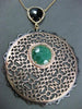 ESTATE LARGE 1.02CT DIAMOND & MULTI GEM 14KT TWO TONE GOLD BY THE YARD PENDANT