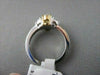 FANCY YELLOW 1.75CT DIAMOND 18KT GOLD ENGAGMENT RING