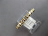 ESTATE .62CT DIAMOND 14K YELLOW GOLD ROUND SHARED PRONG WEDDING ANNIVERSARY RING