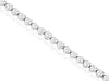 ESTATE 3.0CT DIAMOND 14KT WHITE GOLD 3D CLASSIC 4 PRONG ROUND TENNIS BRACELET