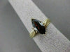 ESTATE 1.50CT MARQUISE GARNET 14K YELLOW GOLD FILIGREE COCKTAIL RING 13.5M 21471