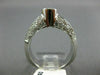 ESTATE 2.02CT ROUND OVAL & PRINCESS DIAMOND 14K WHITE GOLD ENGAGEMENT RING 25940