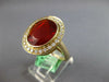 LARGE 5.36CT DIAMOND & AAA FIRE OPAL 14KT YELLOW GOLD OVAL HALO ENGAGEMENT RING