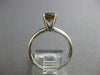 .89CT CHOCOLATE FANCY DIAMOND 14KT WHITE GOLD 3D ROUND SOLITAIRE ENGAGEMENT RING