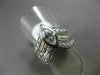 ESTATE WIDE 1.15CT OLD MINE DIAMOND 14K WHITE GOLD 3D MARQUISE V ENGAGEMENT RING
