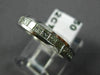ESTATE .42CT DIAMOND 14K WHITE GOLD 3D FILIGREE CHANNEL ANNIVERSARY RING 18149