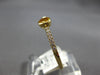 .65CT DIAMOND & AAA CITRINE 14KT YELLOW GOLD CLASSIC PEAR SHAPE & ROUND FUN RING