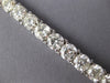 ESTATE EXTRA LARGE 21.36CT DIAMOND 14KT WHITE GOLD 3D ROUND TENNIS BRACELET