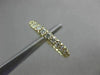 ESTATE LARGE 3.90CT DIAMOND 14K WHITE YELLOW & ROSE GOLD ETERNITY STACKABLE RING