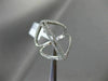 ESTATE EXTRA LARGE .43CT DIAMOND 18KT WHITE GOLD HANDCRAFTED INFINITY LOVE RING