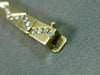 ANTIQUE WIDE 2.30CT DIAMOND 14KT YELLOW GOLD WAVE ZIG ZAG TENNIS BRACELET #19746