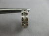 .45CT DIAMOND 14KT WHITE GOLD BAGUETTE MULTI HEART STAR HUGGIE HANGING EARRINGS