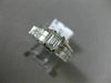 1.65CT PRINCESS & EMERALD CUT DIAMOND 14KT WHITE GOLD SOLITAIRE ENGAGEMENT RING
