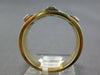 ESTATE WIDE .47CT DIAMOND 14KT YELLOW GOLD 3D ROUND & BAGUETTE ANNIVERSARY RING