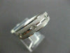 ESTATE WIDE .26CT DIAMOND 14K WHITE GOLD ETOILE ETERNITY ANNIVERSARY RING #14344