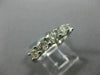 WIDE 1.25CT ROUND DIAMOND 14KT WHITE GOLD 3D 5 STONE WEDDING ANNIVERSARY RING