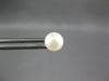 ESTATE AAA SOUTH SEA PEARL 14KT YELLOW GOLD 3D CLASSIC 6MM STUD EARRINGS #27274