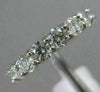 ESTATE 3.60CT DIAMOND 18KT WHITE GOLD DIAMOND ETERNITY WEDDING ANNIVERSARY RING