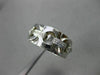 ESTATE WIDE .15CT DIAMOND 14KT WHITE GOLD 3 DIMENSIONAL CIRCULAR FUN RING #15866