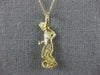ESTATE 14KT YELLOW GOLD 3D SOCCER PLAYER CHARM PENDANT #25105