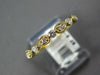 .29CT DIAMOND 18KT YELLOW GOLD ROUND & PEAR SHAPE SEMI ETERNITY ANNIVERSARY RING