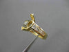 ESTATE .90CT DIAMOND 14KT YELLOW GOLD MARQUISE SEMI MOUNT ENGAGEMENT RING #21107