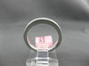 ESTATE .51CT BAGUETTE DIAMOND 18KT WHITE GOLD 3D SEMI ETERNITY ANNIVERSARY RING